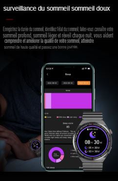đ Montre ConnectĂ©e H4 Pro Maxâ ĂlĂ©gance, Performances & RĂ©sistance