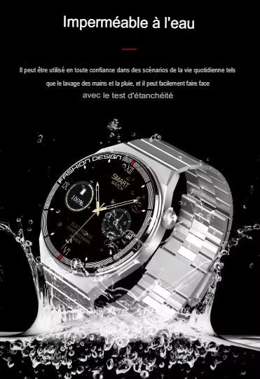 đ Montre ConnectĂ©e H4 Pro Maxâ ĂlĂ©gance, Performances & RĂ©sistance